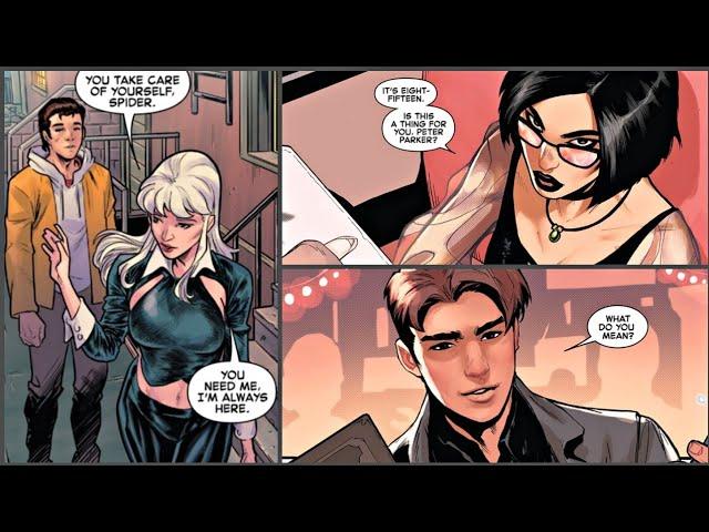 Black Cat Is Jealous Of Spiderman & His New Girlfriend l Peter Goes On A Date