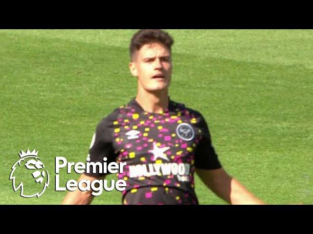 Christian Norgaard halves Brentford deficit against Fulham | Premier League | NBC Sports