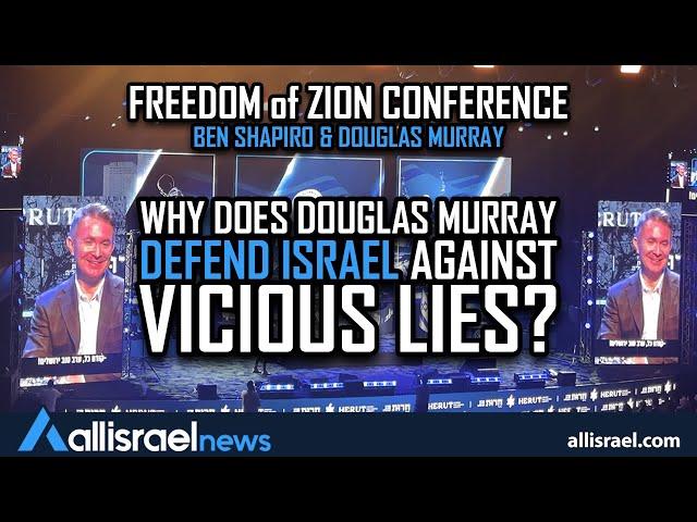 Douglas Murray on why he defends Israel - Freedom of Zion Conference in Jerusalem