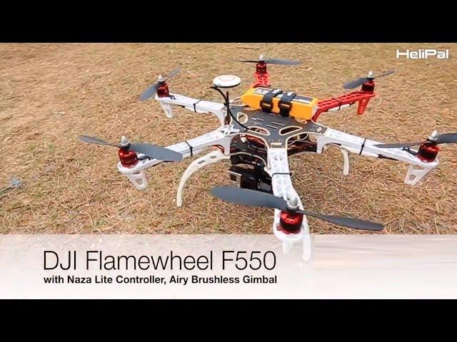 DJI F550 with Naza Lite - HeliPal.com