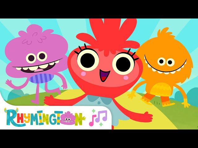 Let's Go For A Walk Outside | Kids Song | Rhymington Square