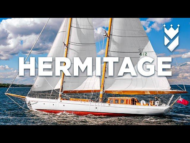 "HERMITAGE" - The classic sailing yacht you will fall in love with!