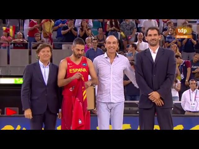 El homenaje completo a Juan Carlos Navarro