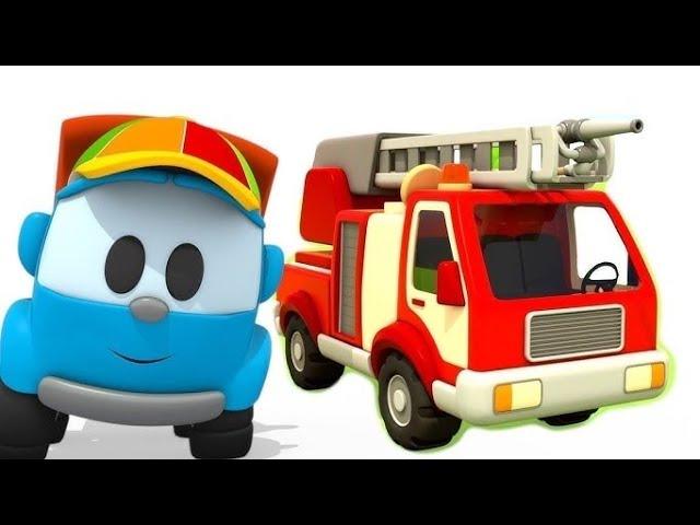 Leo the Truck Full Episodes: Learn Street Vehicles for Kids - A Fire Truck & a Tow Truck for Kids