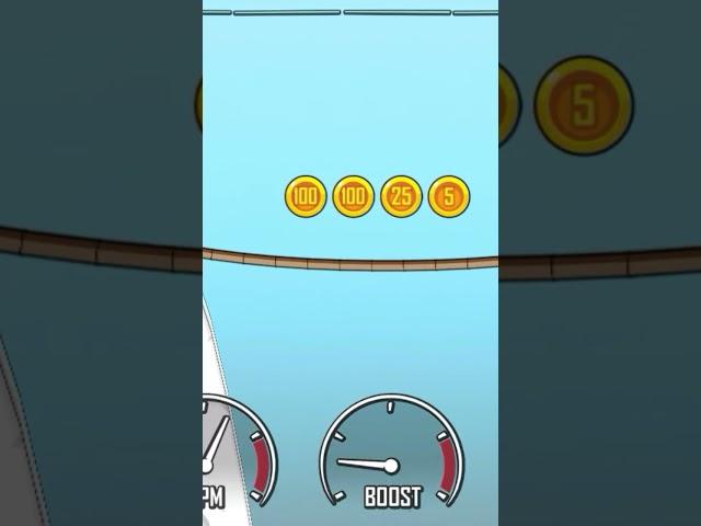 Funny  gaming video #shorts hill climb racing game 