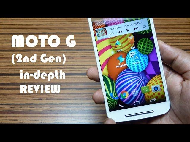 New! MOTO G 2nd Generation (2014) in-depth Review, Hardware & Software