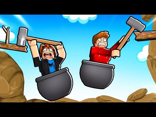 ROBLOX BUT CHOP PLAYS GETTING OVER IT WITH FROSTY