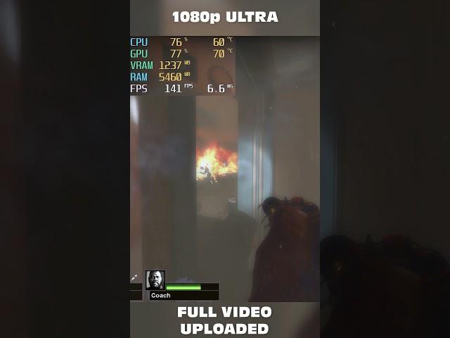 L4D2 Maxed Settings on GTX 1050 Ti