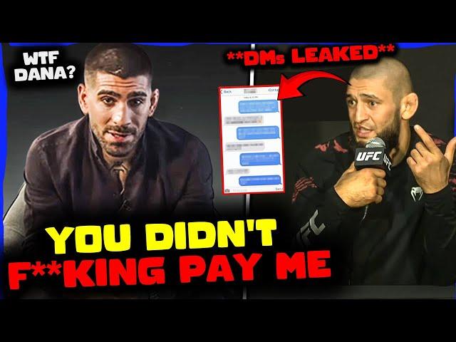 Ilia Topuria GOES OFF on Dana White for NOT PAYING HIM after Max Holloway Knockout, DMs LEAKED!