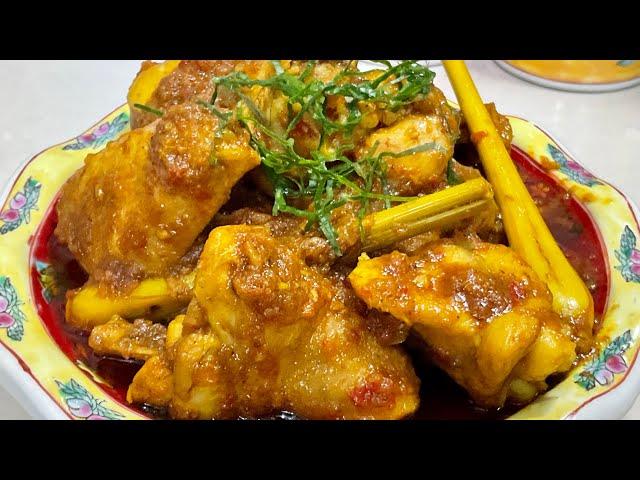 Nyonya Asam Chicken 娘惹阿三鸡 Cara Mudah Buat Asam masak Ayam