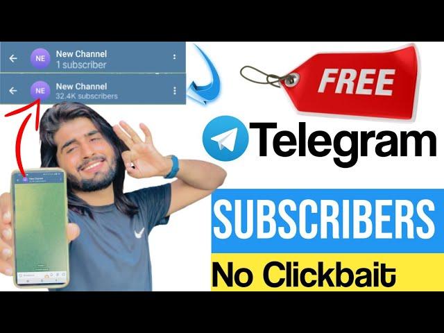 free telegram subscribers 2023 | telegram subscriber kaise badhaye free