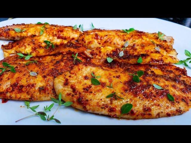 Just 3 Ingredients Tasty Oven Baked Tilapia Fillets in 10 minutes I Easy and Quick Recipe.