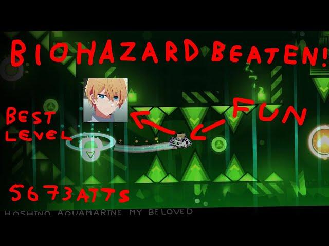 Biohazard by ARtu and others 100% (Extreme Demon) | Geometry Dash 2.2