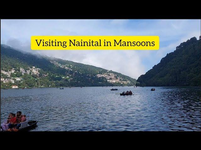 Kaladhungi to Nainital in Rainy Season ! Fast forward dashcam video