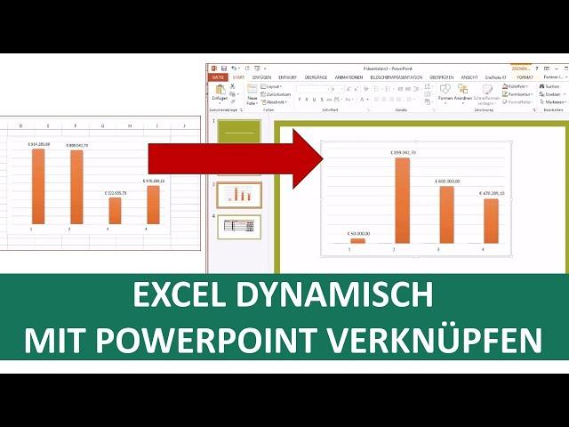 Excel Tabelle dynamisch mit PowerPoint verknüpfen - Excel Tipps I Excelpedia