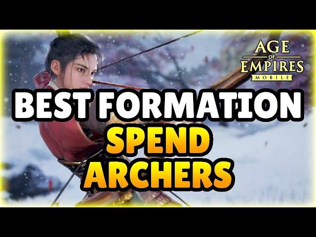 Age of Empires Mobile: BEST Early Game Spender Army Build - Archers