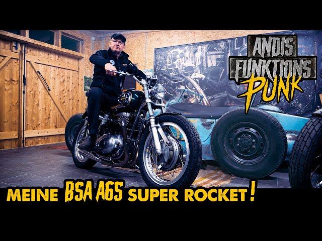 Meine BSA A65 Super Rocket | Immer schön den Hahn aufdrehen | Andi Feldmann