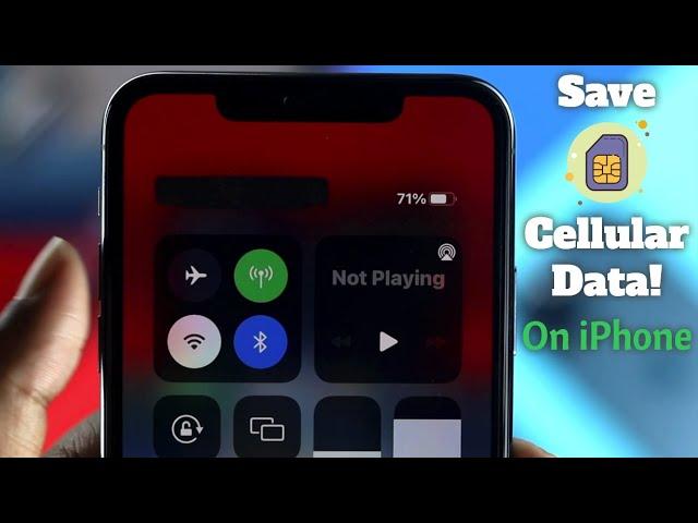 Reduce Data Usage on iPhone | Cellular data Saving Tips For iOS 15