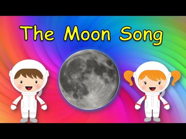 Moon Song for Kids | Song About the Moon | The Moon Song | Silly School Songs