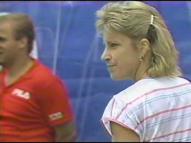 Manuela Maleeva vs Chris Evert Us Open 1986