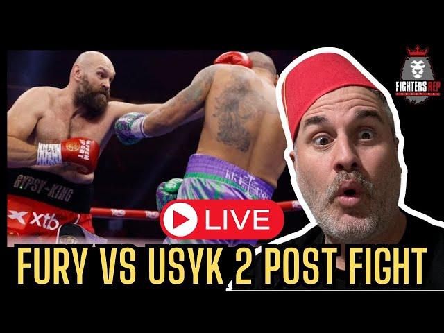 Fury vs Usyk 2 Post Fight Show Live FightersRep