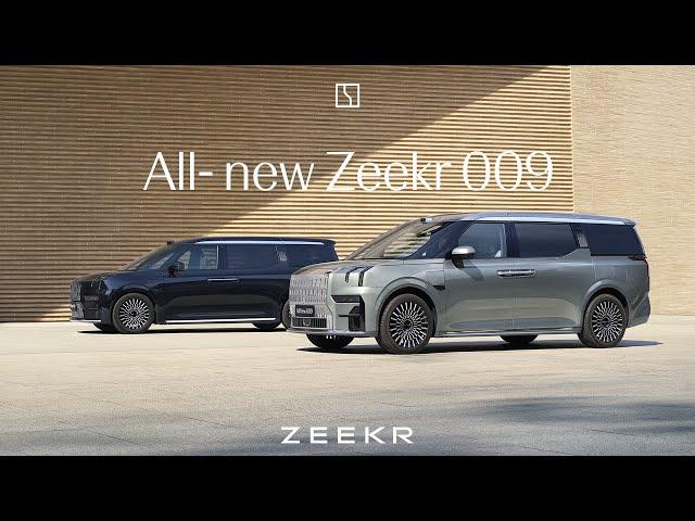 All-new Zeekr 009 Redefines the Luxury MPV