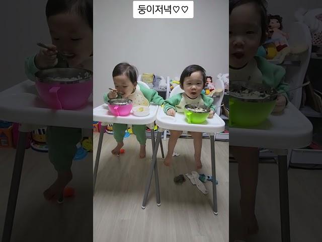 혼자서 쌍둥이 키우는 아빠입니다 응원해주세요 건강하게 잘키우겠습니다 