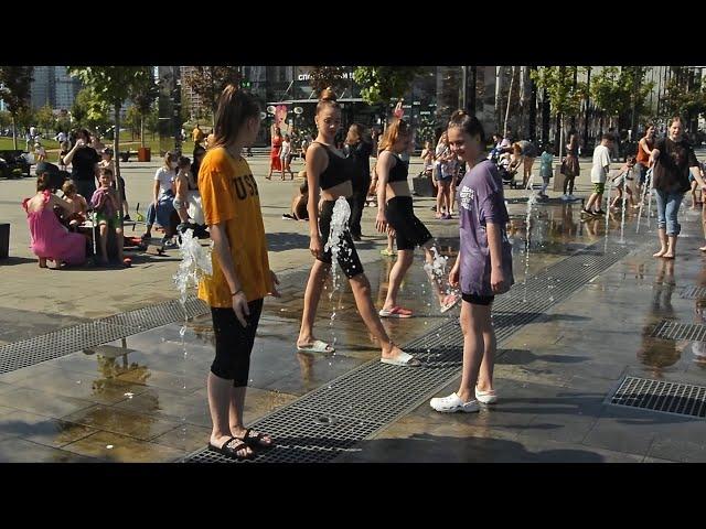 2022. Girls, fountain and funny wet joys-7! / 2022г. Девушки, фонтан и веселые мокрые радости-7!