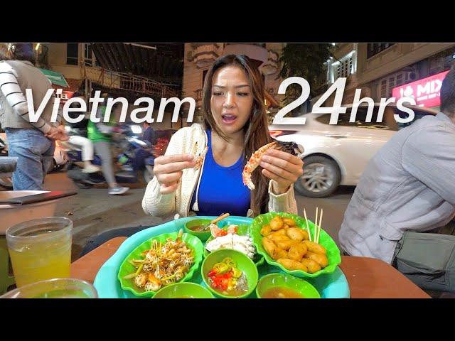 Eating ONLY Vietnamese Street Food For 24 Hours (like a local)