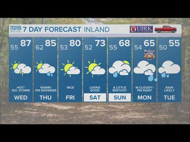 NEWS CENTER Maine Weather Video Forecast