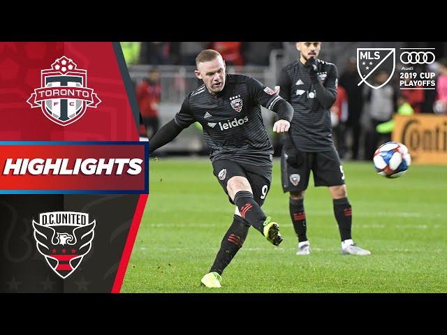 Toronto FC vs. D.C. United | Wayne Rooney's Dramatic Last MLS Game | PLAYOFF HIGHLIGHTS