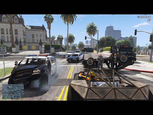 GTA 5 Ramp Buggy Rampage + 10 Star Escape [R.D.E. 4.0.4]