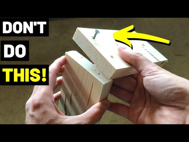 Don't Use Screws That Are TOO LONG or TOO SHORT! (Screw Length/How To Choose The Right Screw Length)