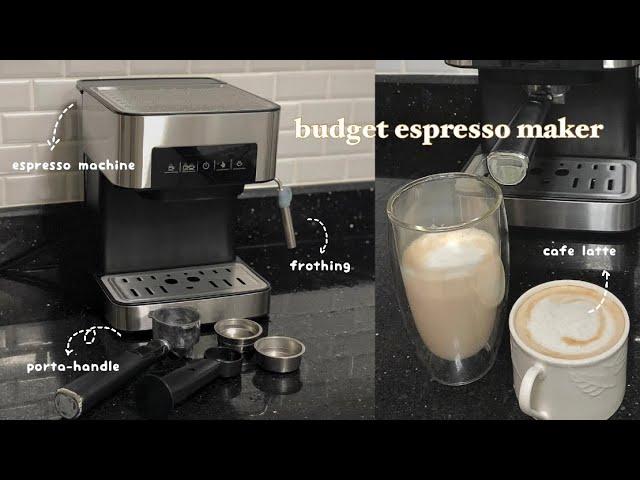 budget espresso maker ️ | unboxing, making coffee, & review (shopee)