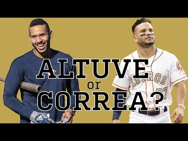 José Altuve or Carlos Correa - Dugout Debate with La Vida Baseball