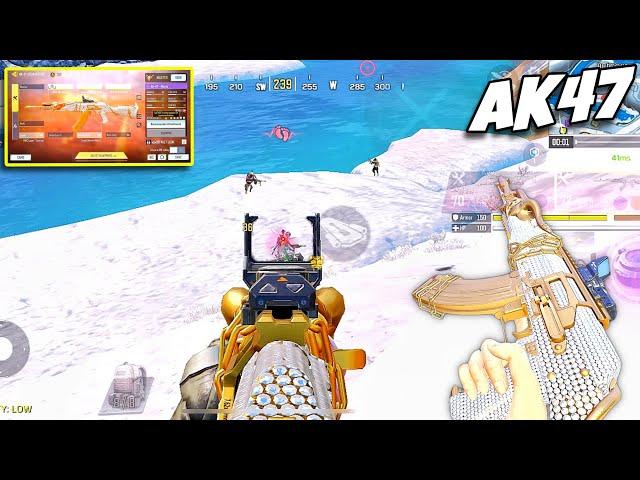 FAST ADS + NO RECOIL + LONG RANGE BEST AK47 GUNSMITH CODM BR | AK47 GUNSMITH BR