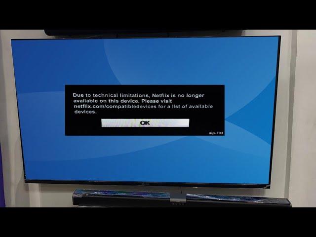 How To Fix Netflix Is No Longer Available On Your Device Error In Smart TV