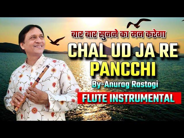 Chal Ud Ja Re Pancchi flute l ANURAG RASTOGI | Old Song Flute