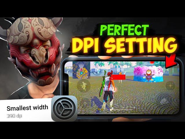 World's Best [ PRO DPI SETTING ] In Free Fire | All New Secret Setting 2024 |