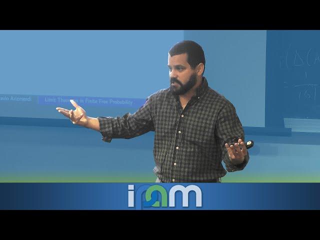 Octavio Arizmendi - Limit Theorems in Finite Free Probability - IPAM at UCLA