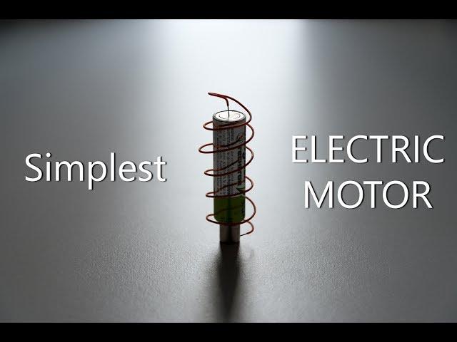 THE SIMPLEST ELECTIC MOTOR