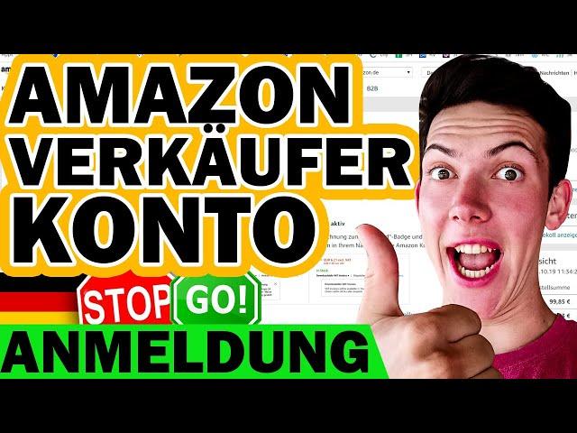 Amazon Seller Central Account Erstellen + Wichtige Einstellung