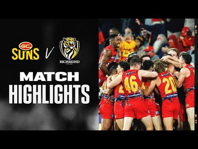 Gold Coast Suns v Richmond Highlights | Round 17, 2022 | AFL