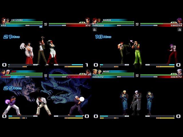 King of Fighters Wing 2020 All Desperation Moves