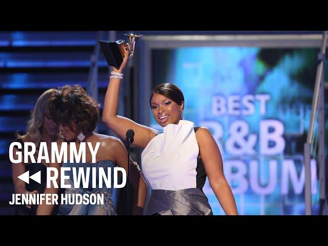 Jennifer Hudson Wins Her First GRAMMY For Best R&B Album | GRAMMY Rewind