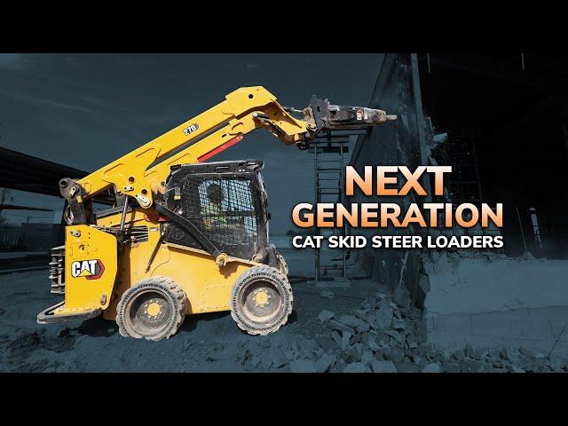 A Closer Look: Cat’s Next-Generation Skid Steer Loaders