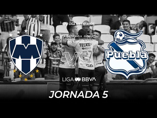 Resumen | Rayados vs Puebla | Liga BBVA MX | Apertura 2022 - Jornada 5