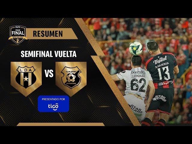 Resumen: Alajuelense 2-2 Herediano / Apertura 2024