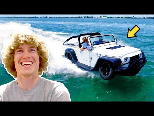 $250,000 Car Drives On Water!