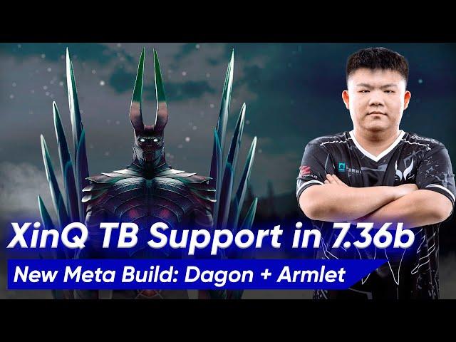  XinQ TERRORBLADE 7.36 SUPPORT 4 Pos | Dota 2 Pro Gameplay